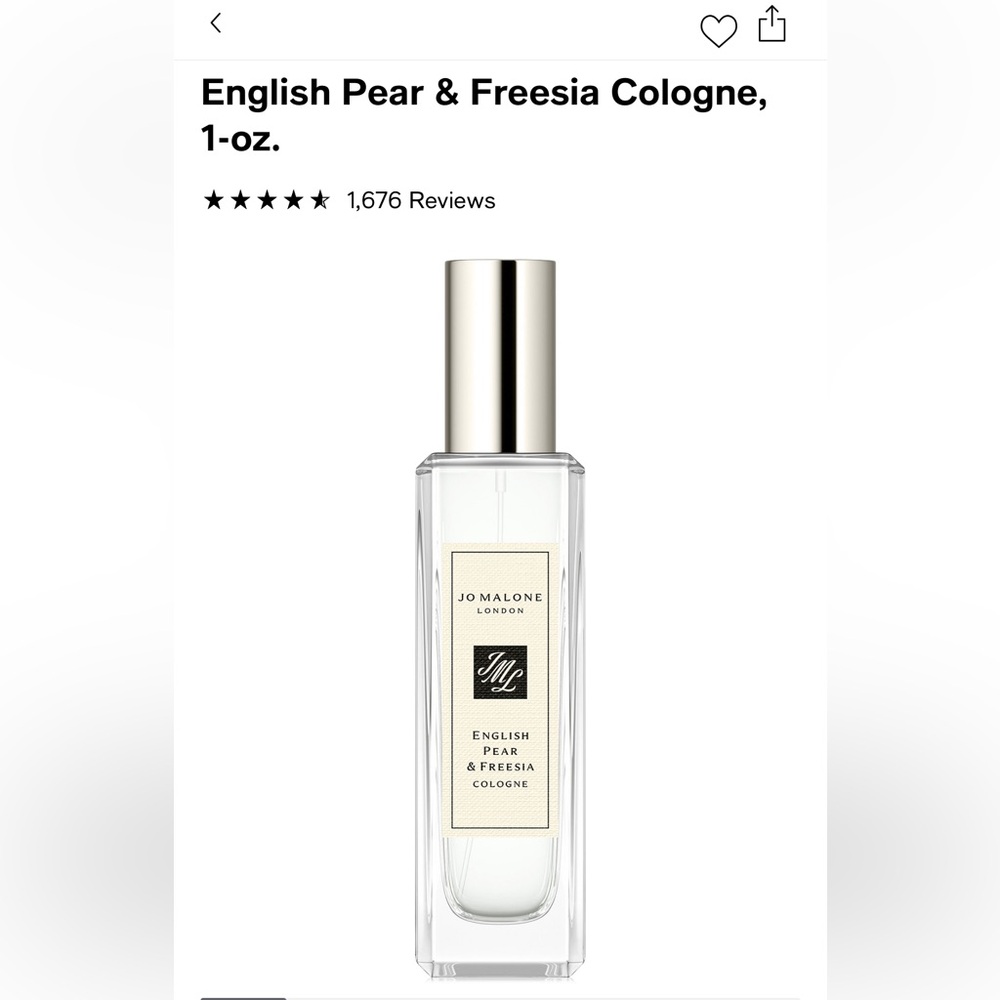 Joe Malone English Pear & Freesia Cologne